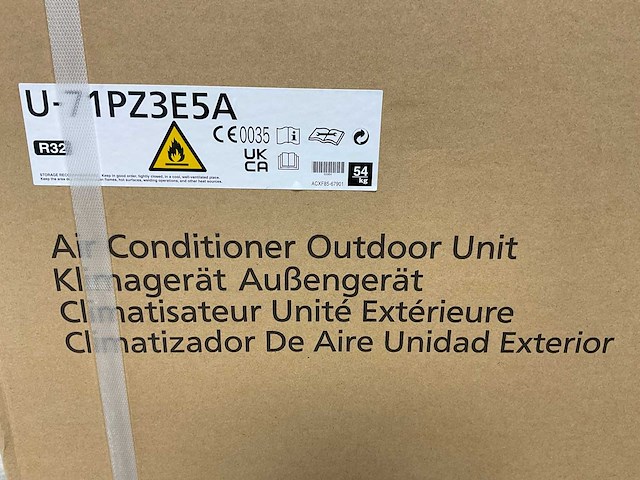 Panasonic - paci nx standard airco - plafondmodel single-split 7,1kw - afbeelding 5 van  14