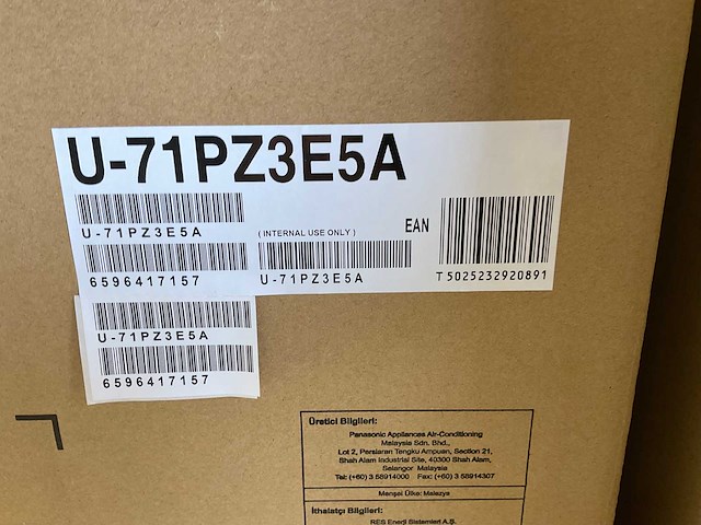 Panasonic - paci nx standard kanaalmodel airco - single-split 7,1kw - afbeelding 7 van  10