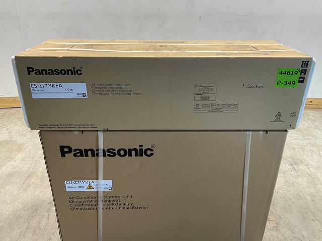 Panasonic - server wandmodel airco - single-split 7,1kw - afbeelding 9 van  12