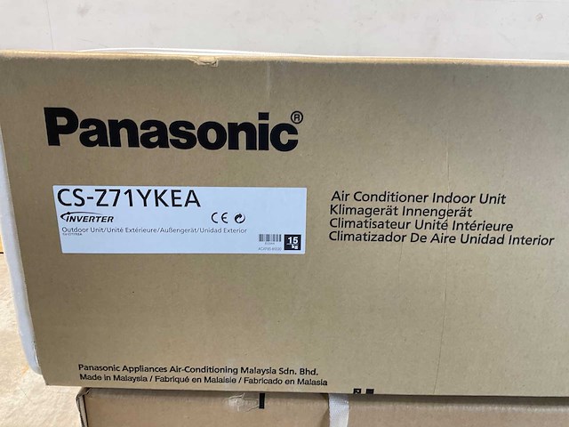 Panasonic - server wandmodel airco - single-split 7,1kw - afbeelding 11 van  12