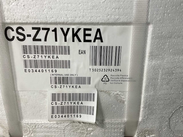 Panasonic - server wandmodel airco - single-split 7,1kw - afbeelding 12 van  12