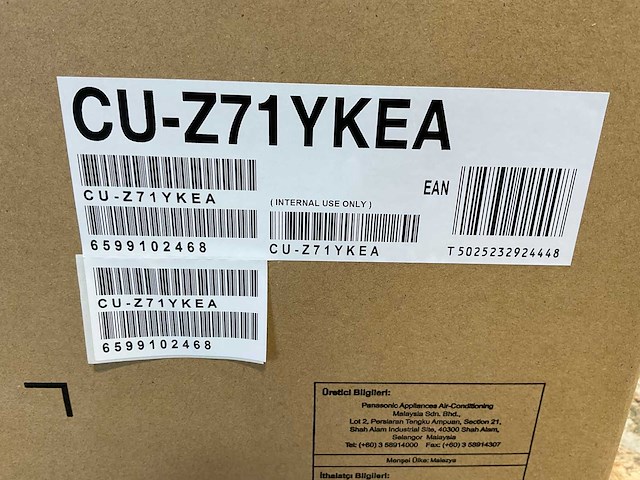 Panasonic - server wandmodel airco - single-split 7,1kw - afbeelding 8 van  12