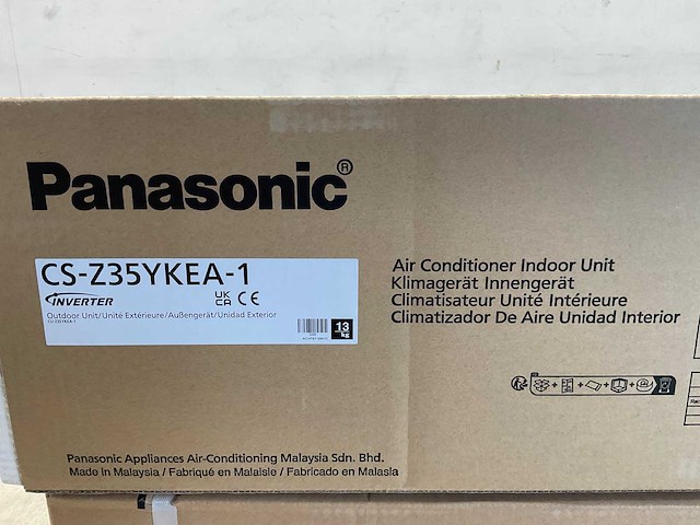 Panasonic - server wandmodel airco wifi - single-split 3,5kw - afbeelding 8 van  12