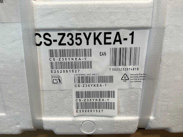 Panasonic - server wandmodel airco wifi - single-split 3,5kw - afbeelding 9 van  12