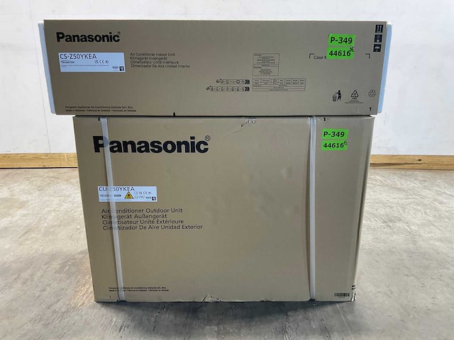 Panasonic - server wandmodel airco wifi - single-split 5,0kw - afbeelding 6 van  12