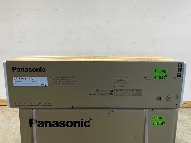 Panasonic - server wandmodel airco wifi - single-split 5,0kw - afbeelding 9 van  12