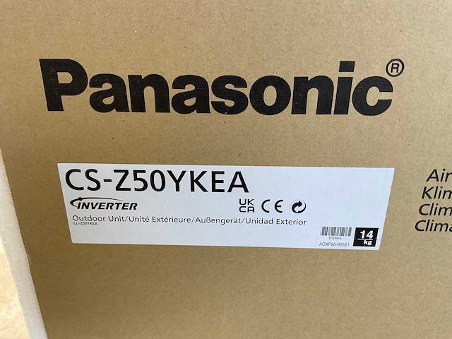 Panasonic - server wandmodel airco wifi - single-split 5,0kw - afbeelding 11 van  12