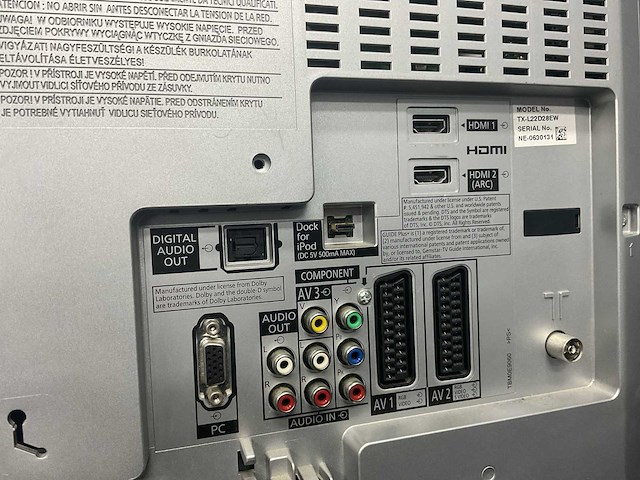 Panasonic - tx-l22d28ew - televisie - afbeelding 4 van  8
