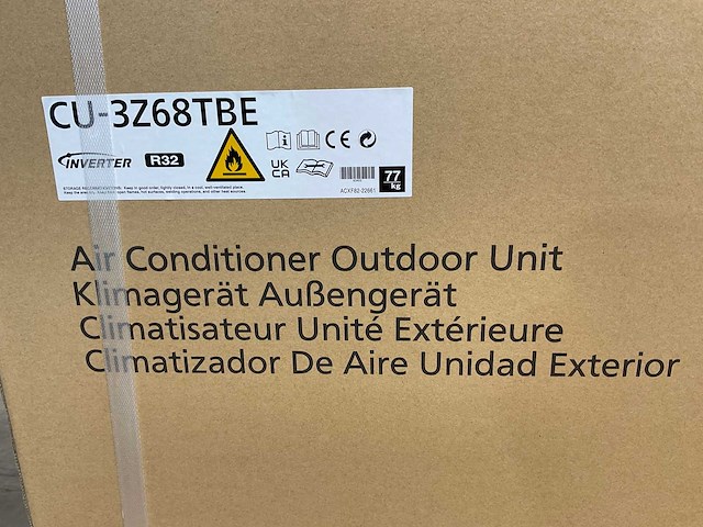 Panasonic - tz en etherea wandmodel airco - multi-split 6,8kw - afbeelding 4 van  14