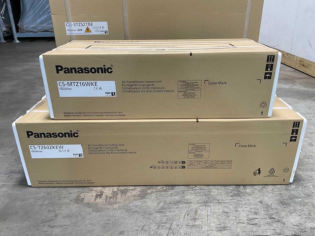 Panasonic - tz wandmodel wifi airco - multi-split 5,2kw - 2 binnenunits - afbeelding 10 van  10