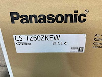 Panasonic - tz wandmodel wifi airco - multi-split 5,2kw - 2 binnenunits - afbeelding 9 van  15
