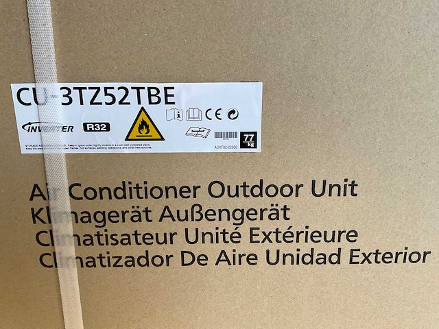 Panasonic - tz wandmodel wifi airco - multi-split 5,2kw - 2 binnenunits - afbeelding 9 van  13