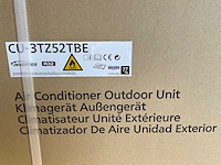 Panasonic - tz wandmodel wifi airco - multi-split 5,2kw - 2 binnenunits - afbeelding 9 van  13