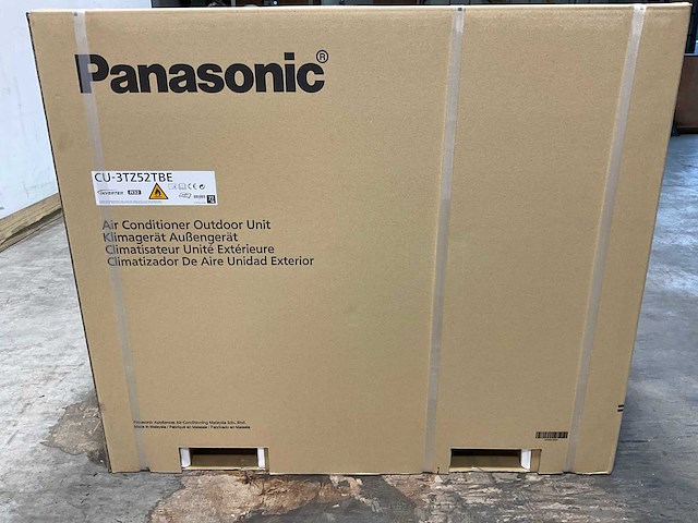 Panasonic - tz wandmodel wifi airco - multi-split 5,2kw - 2 binnenunits - afbeelding 7 van  10