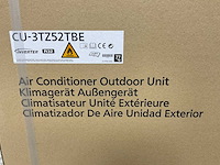 Panasonic - tz wandmodel wifi airco - multi-split 5,2kw - 2 binnenunits - afbeelding 8 van  10