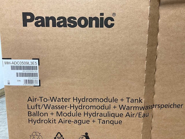 Panasonic - warmtepompset all-in-one 5kw - aquarea l generatie - afbeelding 10 van  14