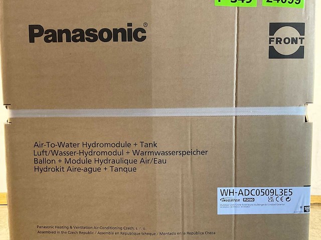 Panasonic - warmtepompset all-in-one 7kw - aquarea l generatie - afbeelding 1 van  3
