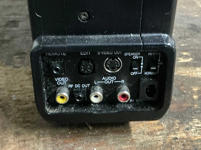 Panasonic ag-455me vhs videocamera - afbeelding 10 van  13