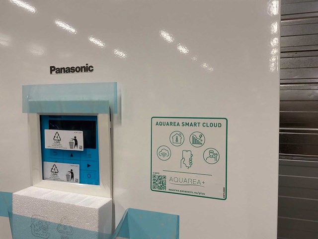 Panasonic aquarea warmtepomp binnendeel - afbeelding 15 van  15