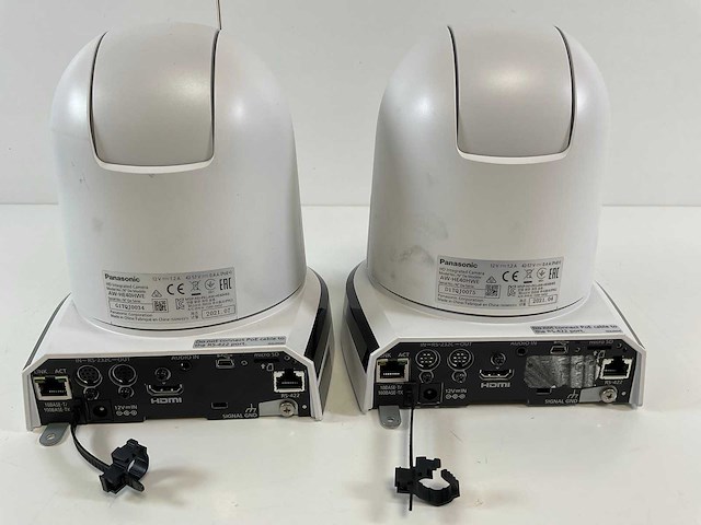 Panasonic (aw-he40hwe) full hd ptz 1080p hdmi lan w/psu cameras (2x) - afbeelding 3 van  7
