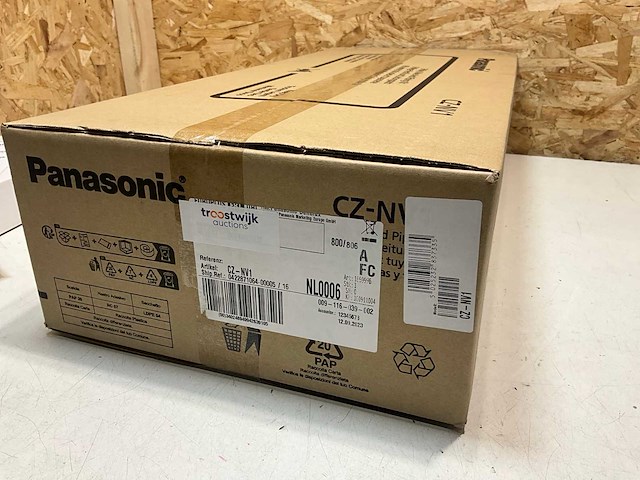 Panasonic cz-nv1 3-wegklep inbouw - afbeelding 4 van  5