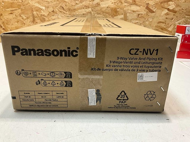 Panasonic cz-nv1 3-wegklep inbouw - afbeelding 3 van  5