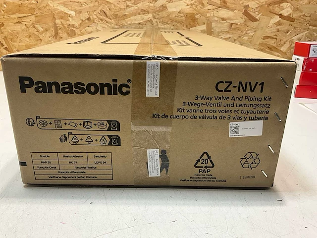 Panasonic cz-nv1 3-wegklep inbouw - afbeelding 5 van  5
