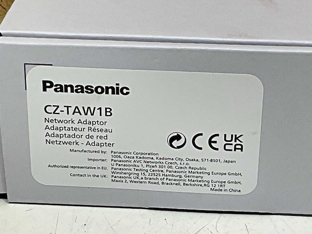 Panasonic cz-tsw1b netwerkadapter aquarea smart cloud (h, j, k & l generatie) bediening / onderhoud op afstand - afbeelding 3 van  3