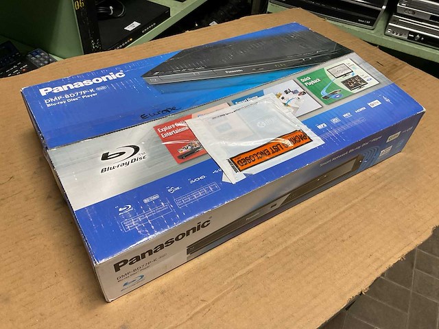 Panasonic dmp-bd77p-k blu-ray player - afbeelding 1 van  3