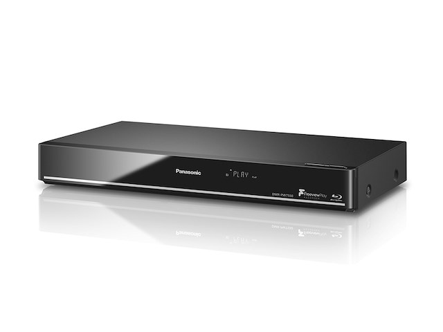 Panasonic dmr-pwt550eb blu-ray-speler en hdd-recorder zwart - afbeelding 2 van  6