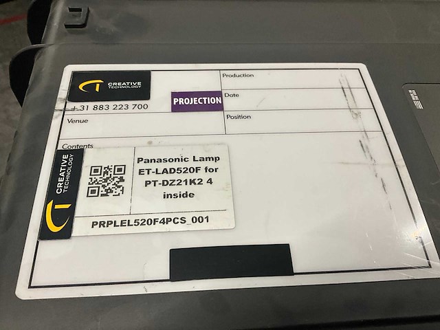 Panasonic pt-dz21k2 dlp projector - afbeelding 9 van  17