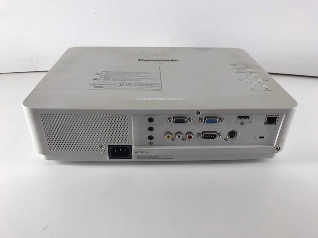 Panasonic (pt-vx400) 4000 lumens lcd projector (1409 hrs - lamp hours) - afbeelding 5 van  6