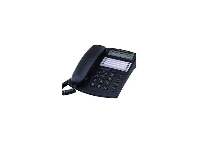Panasonic telephone black - kxts108exb - afbeelding 1 van  5