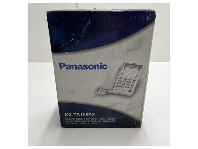 Panasonic telephone black - kxts108exb - afbeelding 5 van  5