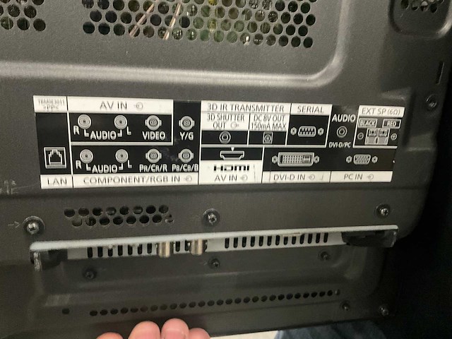 Panasonic th-50pf30er full hd 50” plasma monitor (3x) - afbeelding 7 van  9