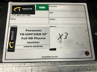 Panasonic th-50pf30er full hd 50” plasma monitor (3x) - afbeelding 9 van  9