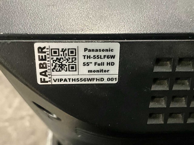 Panasonic th-55lf6w 55” full hd monitor - afbeelding 7 van  7