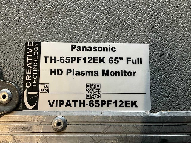 Panasonic th-65pf12ek 65” full hd plasma monitor - afbeelding 5 van  5