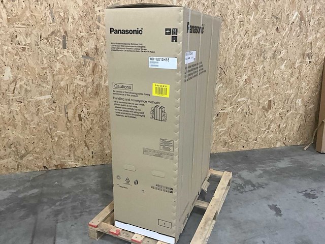 Panasonic warmtepomp buitendeel aquarea aio bibloc ud h-serie 12kw 3fase - afbeelding 5 van  8