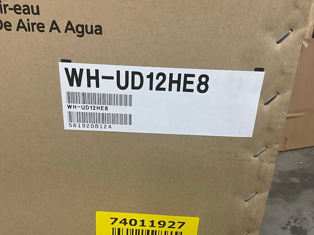 Panasonic warmtepomp buitendeel aquarea aio bibloc ud h-serie 12kw 3fase - afbeelding 6 van  8