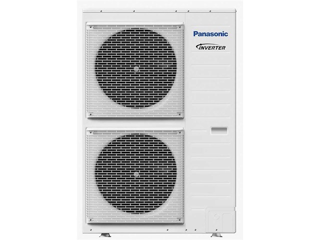Panasonic warmtepomp buitendeel aquarea aio bibloc ud h-serie 12kw 3fase - afbeelding 2 van  8