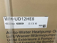 Panasonic warmtepomp buitendeel aquarea aio bibloc ud h-serie 12kw 3fase - afbeelding 7 van  8