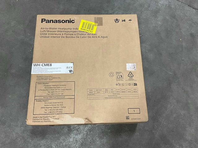 Panasonic wh-cme8 controlbox aquarea - afbeelding 2 van  5