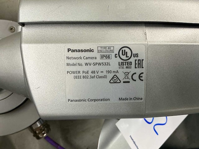 Panasonic wv-5w532l beveiligingscamera (6x) - afbeelding 4 van  4