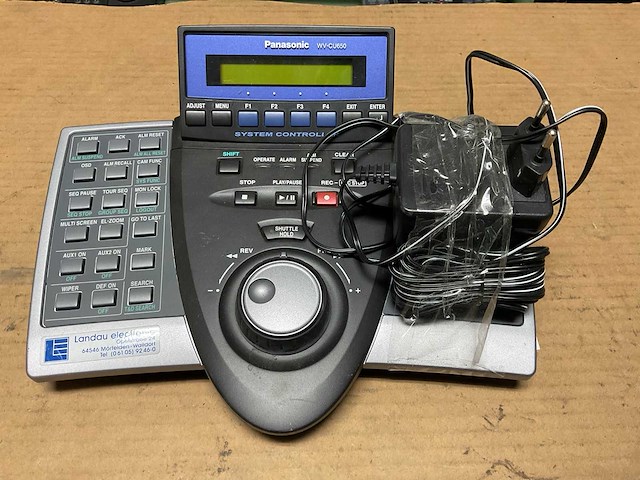 Panasonic wv-cu650 controller - afbeelding 2 van  4