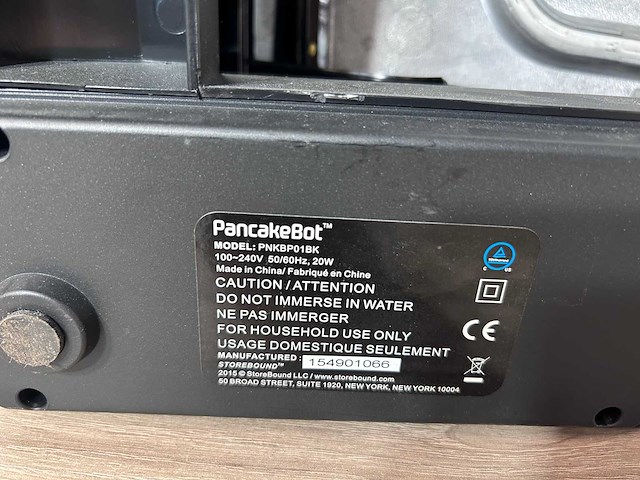 Pancakebot - pnkbpo1bk - pannenkoekenprinter / pancake printer - afbeelding 6 van  6