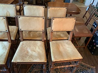 Pander &zn. antieke eetkamerstoelen (8x) - afbeelding 2 van  4