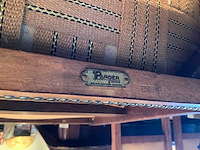 Pander &zn. antieke lederen stoelen (2x) - afbeelding 2 van  2