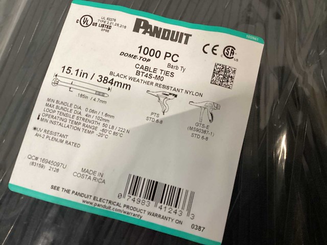 Panduit bundelband 384mm, weerbestendig (3000x) - afbeelding 2 van  3