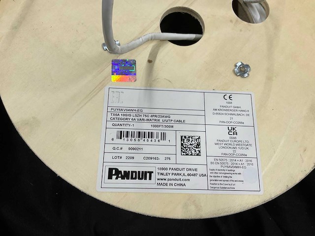 Panduit utp tx6a - afbeelding 1 van  1